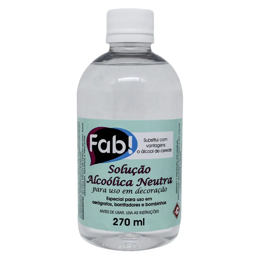  ALCOOL ETILICO FAB (270 ML) 